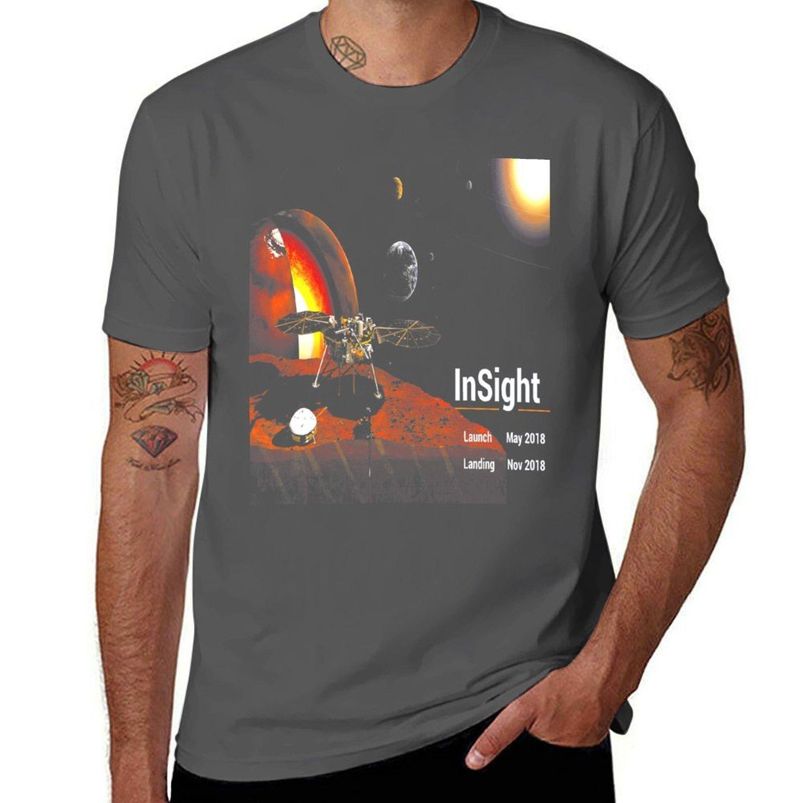 Insight landed on mars T-Shirt graphic t shirts for man cotton t shirt pack T-Shirt 4XL
Insight landed on mars T-Shirt graphic t shirts for man cotton t shirt pack T-Shirt 4XL