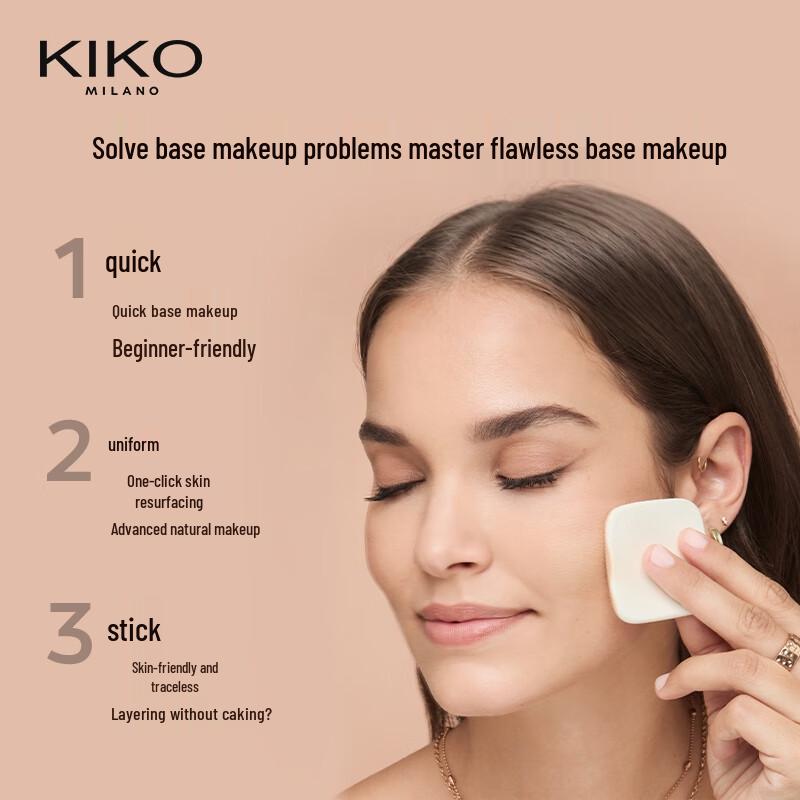 KIKO Dual-Use Sunscreen Powder Compact
KIKO Dual-Use Sunscreen Powder Compact