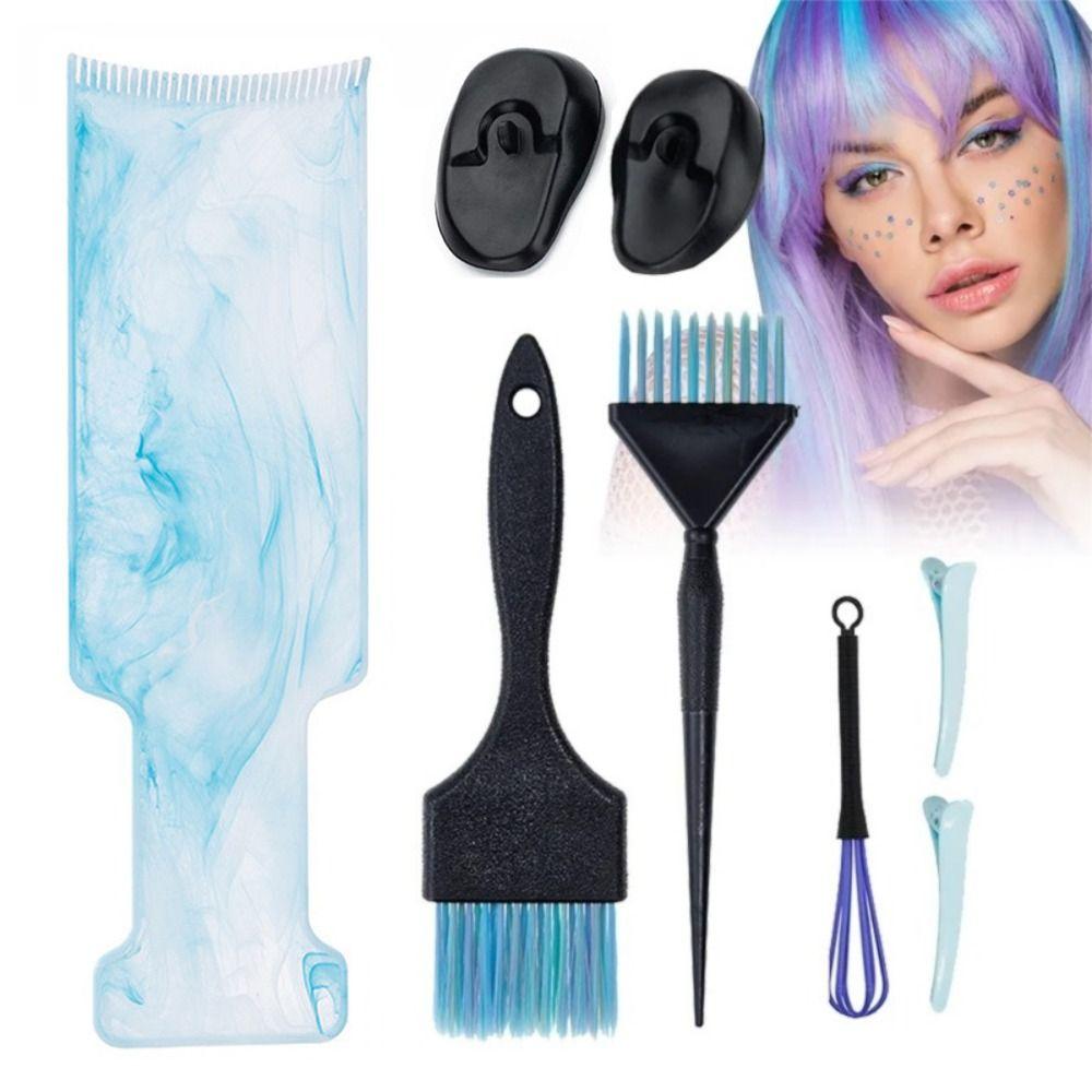 3/8pcs Ear Protector Hair Dye Brush Hairdressing Tools Hair Coloring Board Barber Blue-3pcs
3/8pcs Ear Protector Hair Dye Brush Hairdressing Tools Hair Coloring Board Barber Blue-3pcs