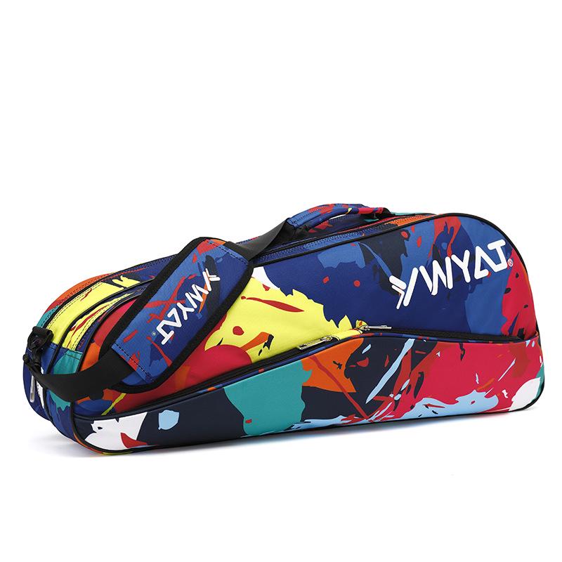 Рюкзак через плечо в корейском стиле для бадминтона и тенниса на 3-6 ракеток - Портативная сумка унисекс 3-6 Rackets
Рюкзак через плечо в корейском стиле для бадминтона и тенниса на 3-6 ракеток - Портативная сумка унисекс 3-6 Rackets