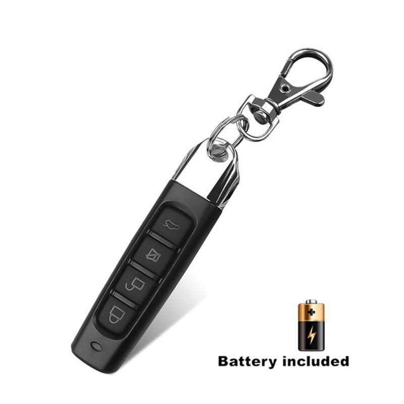 4 Keys Electric Wireless Remote Control Duplicator Cloning Code Garage Gate Door Opener Keychain Black Type A
4 Keys Electric Wireless Remote Control Duplicator Cloning Code Garage Gate Door Opener Keychain Black Type A