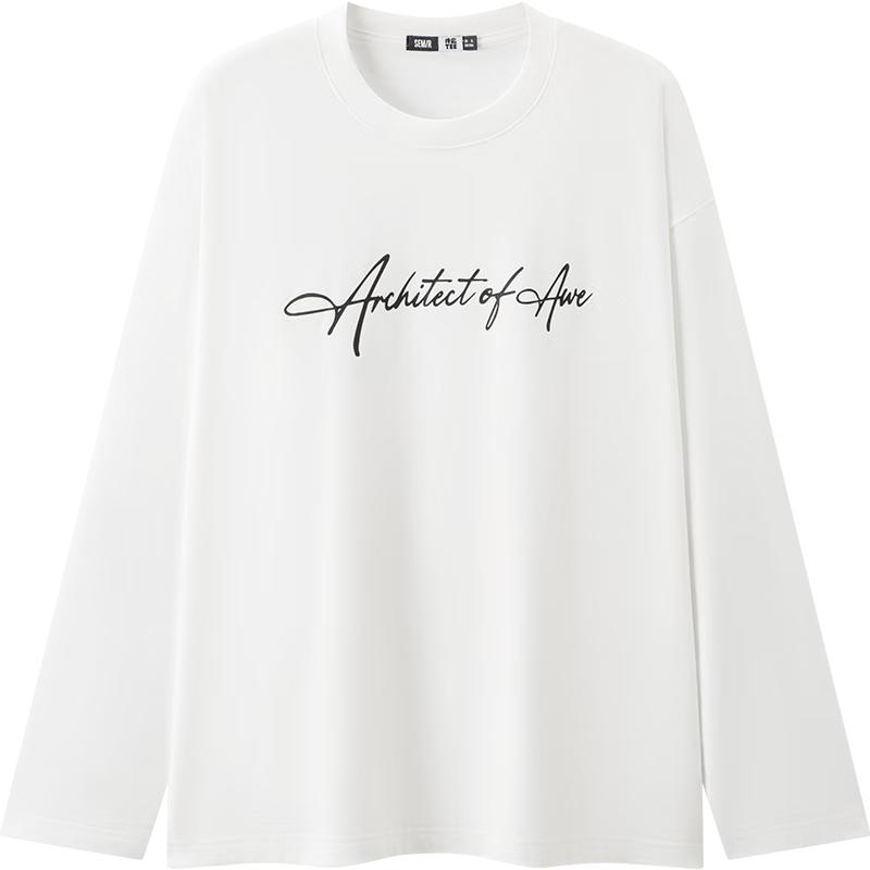 Semir Men s Letter Print Cotton Long Sleeve T-Shirt XXL
Semir Men s Letter Print Cotton Long Sleeve T-Shirt XXL