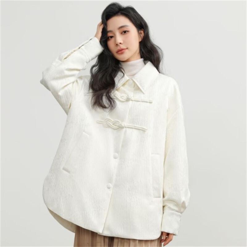 YAYA Женский пуховик средней длины в новом китайском стиле S
YAYA Женский пуховик средней длины в новом китайском стиле S