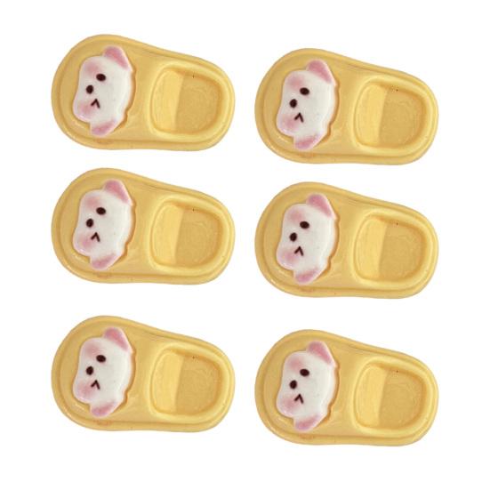 6Pcs Girl Hairpin Cartoon Slippers Design Small Hair Clips Girls Students Secure Hold No Slip Hair темно-желтого
6Pcs Girl Hairpin Cartoon Slippers Design Small Hair Clips Girls Students Secure Hold No Slip Hair темно-желтого