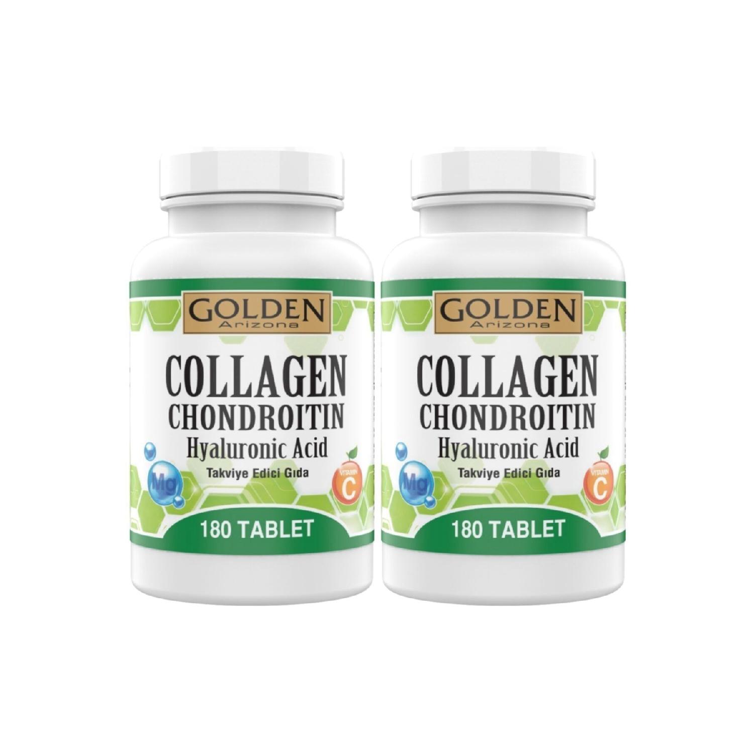 Golden Arizona Collagen Chondroitin 2 Boxes 360 Tablets Hyaluronic Acid Magnesium Citrate Vitamin C
Golden Arizona Collagen Chondroitin 2 Boxes 360 Tablets Hyaluronic Acid Magnesium Citrate Vitamin C