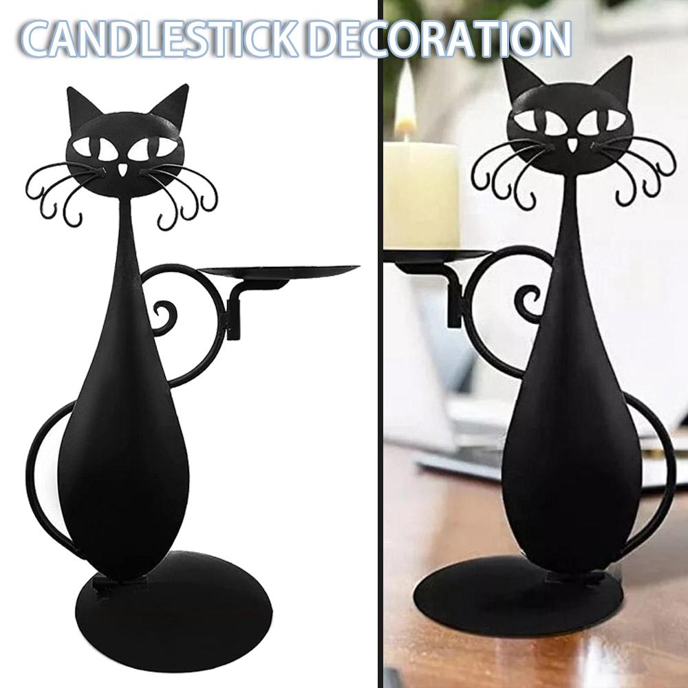 PDTO Black Cat Подсвечник Cat Подсвечник для столбовой свечи Светодиодные беспламенные свечи
PDTO Black Cat Подсвечник Cat Подсвечник для столбовой свечи Светодиодные беспламенные свечи