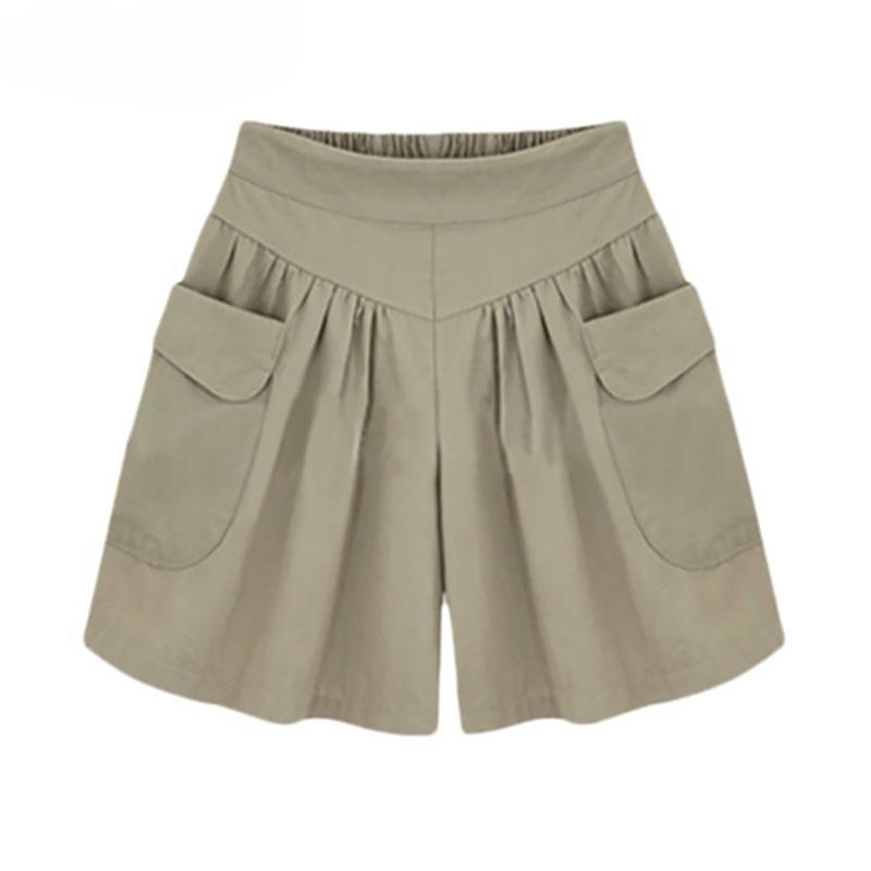 Женские модные летние свободные повседневные шорты с эластичной талией, пляжные шорты, однотонные дышащие брюки с широкими штанинами XXXXXXL
Женские модные летние свободные повседневные шорты с эластичной талией, пляжные шорты, однотонные дышащие брюки с широкими штанинами XXXXXXL