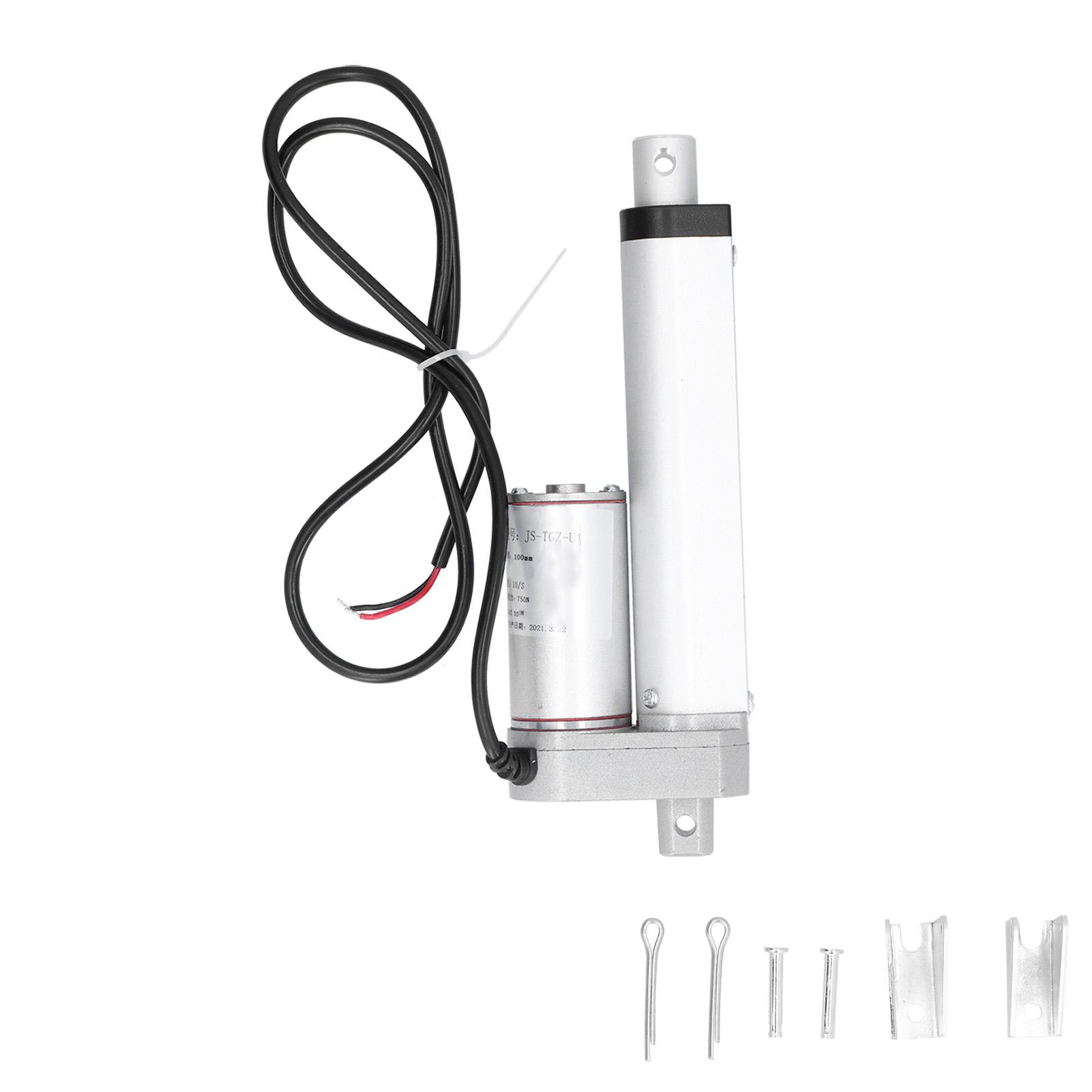 Linear Actuator Aluminum Alloy with Mounting Bracket Industrial Maximum Thrust 750NDC12V
Linear Actuator Aluminum Alloy with Mounting Bracket Industrial Maximum Thrust 750NDC12V