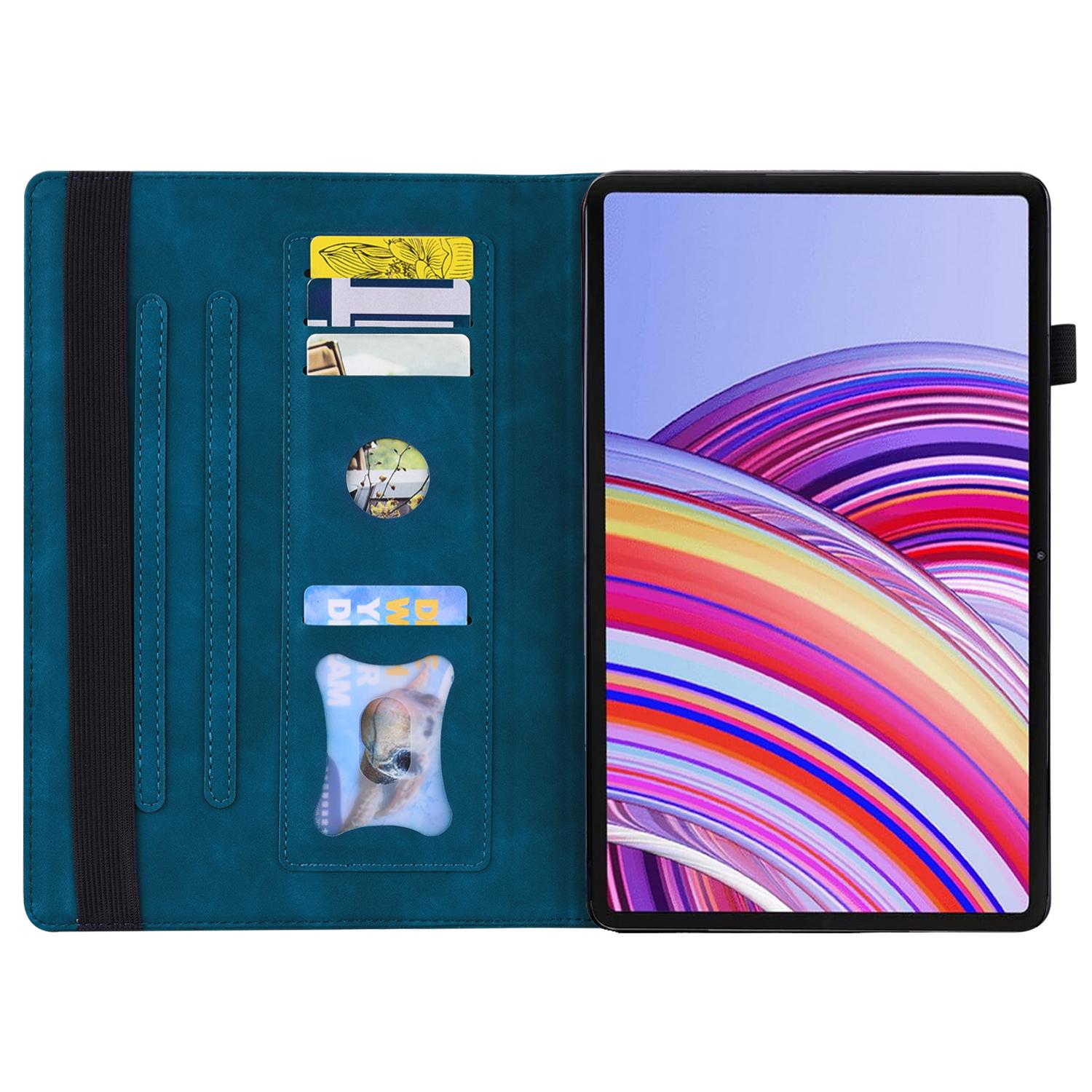 For Xiaomi Redmi Pad Pro/Redmi Pad Pro 5G/Poco Pad Case Card Slot PU Leather Stand Tablet Cover Blue
For Xiaomi Redmi Pad Pro/Redmi Pad Pro 5G/Poco Pad Case Card Slot PU Leather Stand Tablet Cover Blue