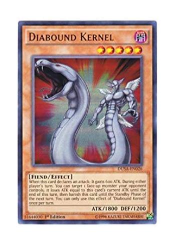 Английская версия Diabound Kernel Diabound Kernel 1-е издание Yu-Gi-Oh! DUSA-EN026 (Ультра редкий)
Английская версия Diabound Kernel Diabound Kernel 1-е издание Yu-Gi-Oh! DUSA-EN026 (Ультра редкий)
