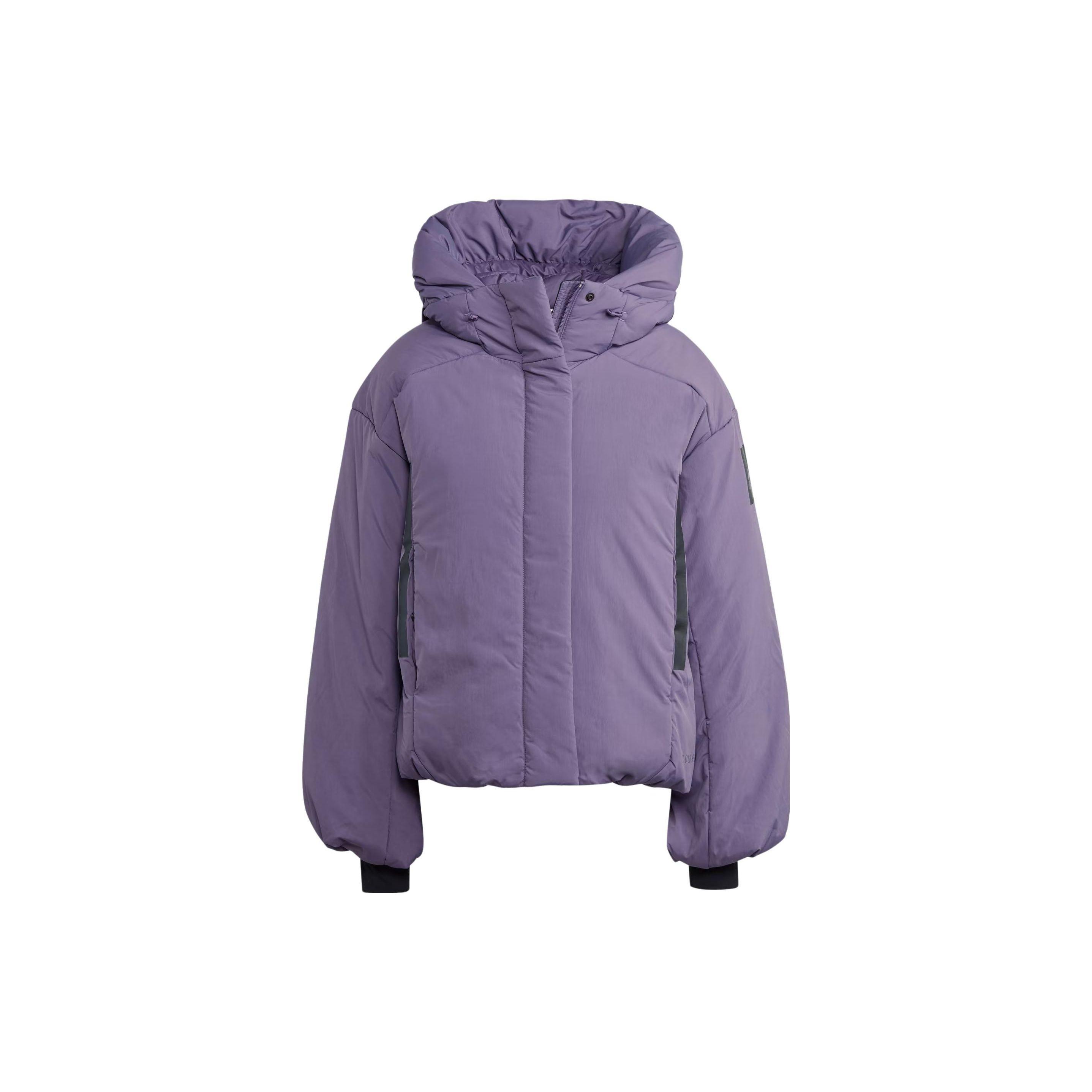 Adidas Куртка Myshelter Cold.Rdy с цветным блоком и логотипом, пуховик с капюшоном, женская куртка фиолетового цвета HZ5700 M
Adidas Куртка Myshelter Cold.Rdy с цветным блоком и логотипом, пуховик с капюшоном, женская куртка фиолетового цвета HZ5700 M