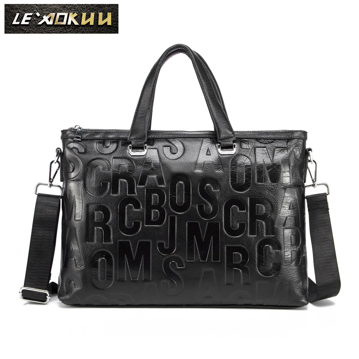 Мужской портфель из натуральной кожи, модный дизайн, деловой 15-дюймовый чехол для ноутбука, сумка-мессенджер, портфель
Мужской портфель из натуральной кожи, модный дизайн, деловой 15-дюймовый чехол для ноутбука, сумка-мессенджер, портфель