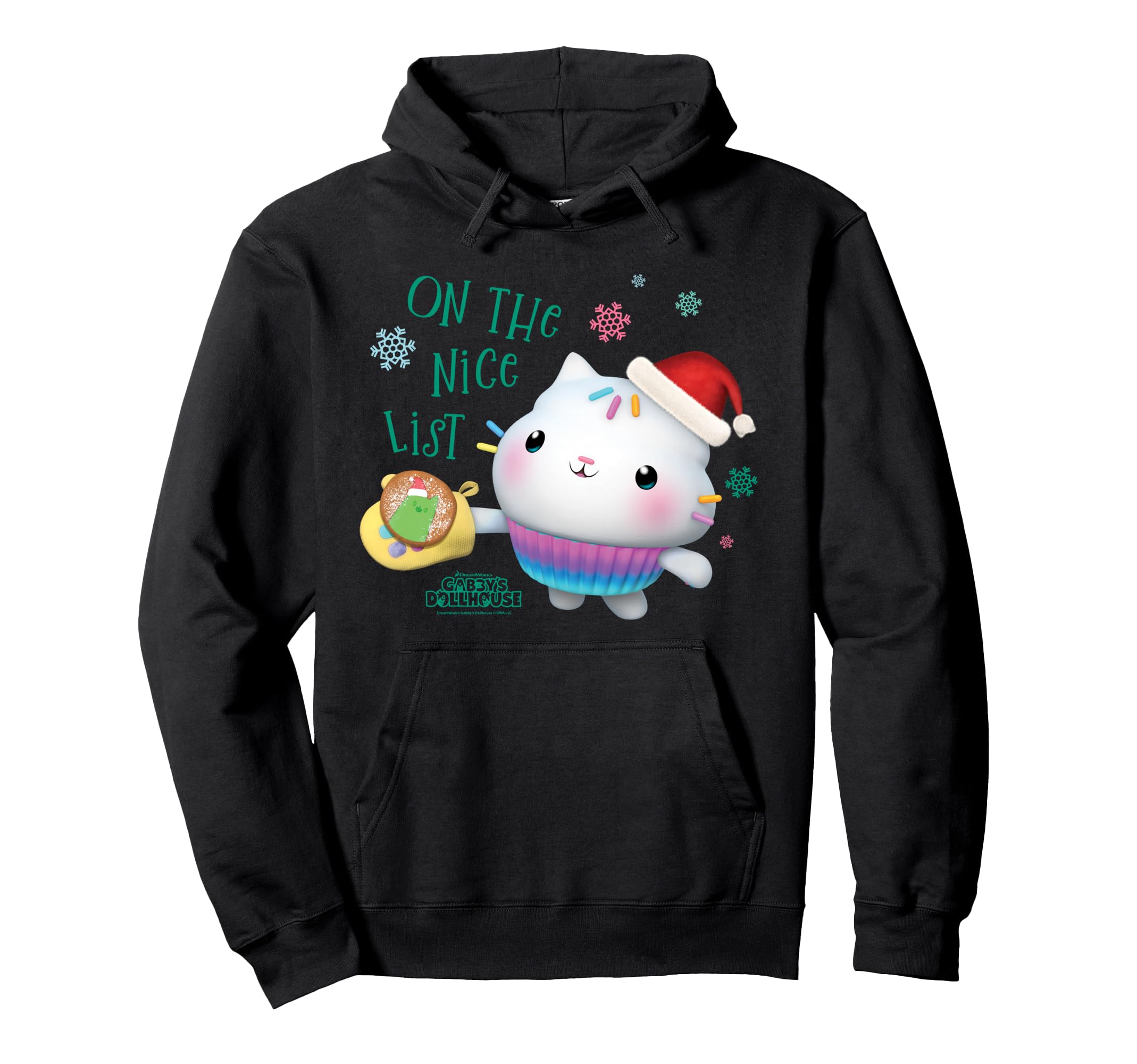 DreamWorks Gabby s Dollhouse Cakey On the Nice List Hoodie
DreamWorks Gabby s Dollhouse Cakey On the Nice List Hoodie