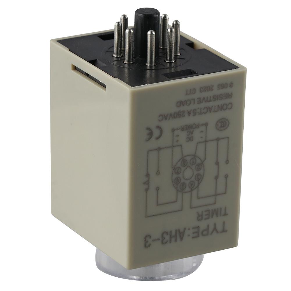 Пластиковое реле времени AH3-3 Медное реле задержки времени AC110V Электрик 
Пластиковое реле времени AH3-3 Медное реле задержки времени AC110V Электрик