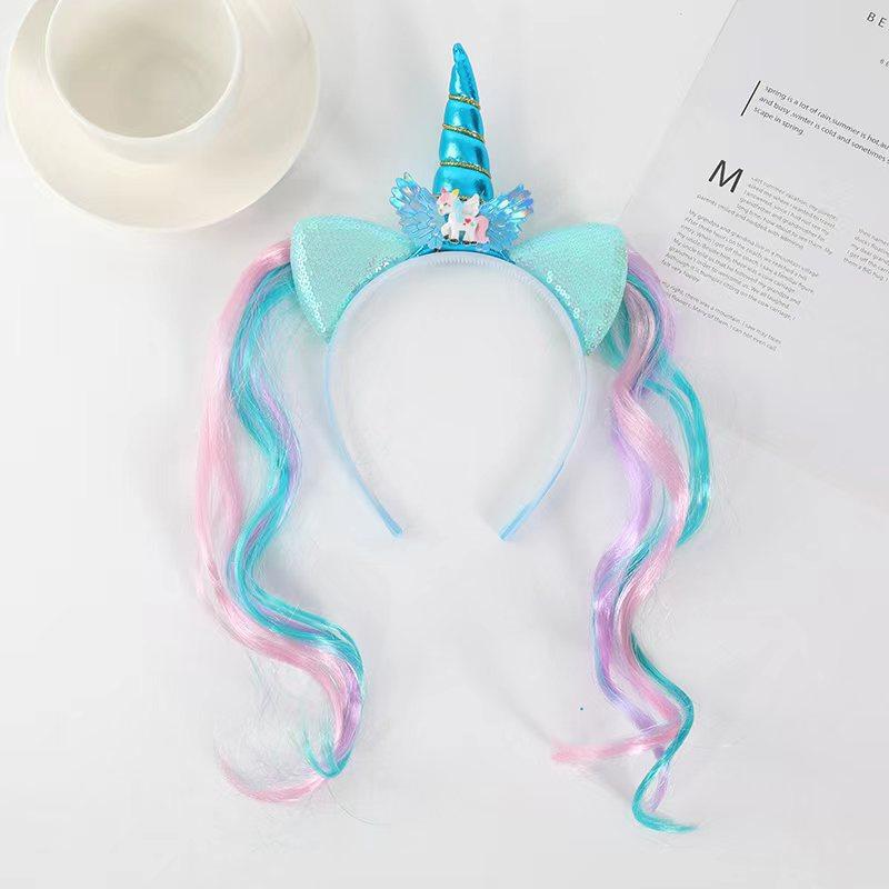 Girl Headband Kids Candy Color Sparkle Sequins Unicorn Braid Children Christmas Rainbow Hair Accessories Baby Birthday Hair Band синій
Girl Headband Kids Candy Color Sparkle Sequins Unicorn Braid Children Christmas Rainbow Hair Accessories Baby Birthday Hair Band синій