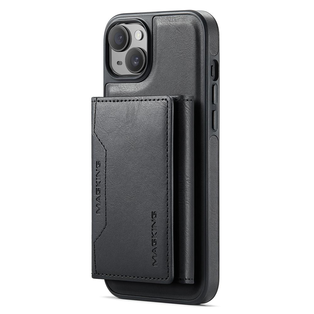 MAGKING K2 Series For iPhone 15 Case Compatible with MagSafe PC+TPU+PU Phone Cover Black
MAGKING K2 Series For iPhone 15 Case Compatible with MagSafe PC+TPU+PU Phone Cover Black