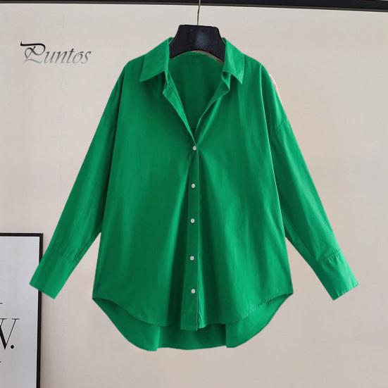 Весенняя женская рубашка с отложным воротником и длинными рукавами, кардиган, свободный однотонный деловой стиль, офисная одежда, блузка M светло-фиолетовый
Весенняя женская рубашка с отложным воротником и длинными рукавами, кардиган, свободный однотонный деловой стиль, офисная одежда, блузка M светло-фиолетовый