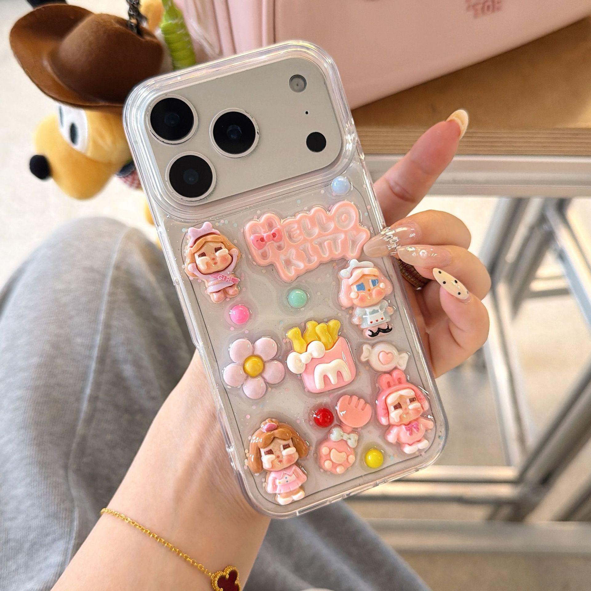 Cute 3D Cartoon Phone Case for iPhone 17 Pro Max - Drop-proof & Transparent, Fits Apple Models 13, 14, 15, & 16 iPhone 16 Pro Max
Cute 3D Cartoon Phone Case for iPhone 17 Pro Max - Drop-proof & Transparent, Fits Apple Models 13, 14, 15, & 16 iPhone 16 Pro Max