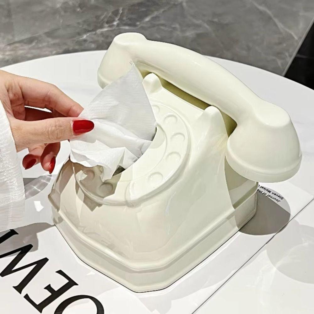 Creative Telephone Tissue Box Cartoon Napkin Storage Case Funny Pull-out Tissue Container Toilet бежевий
Creative Telephone Tissue Box Cartoon Napkin Storage Case Funny Pull-out Tissue Container Toilet бежевий