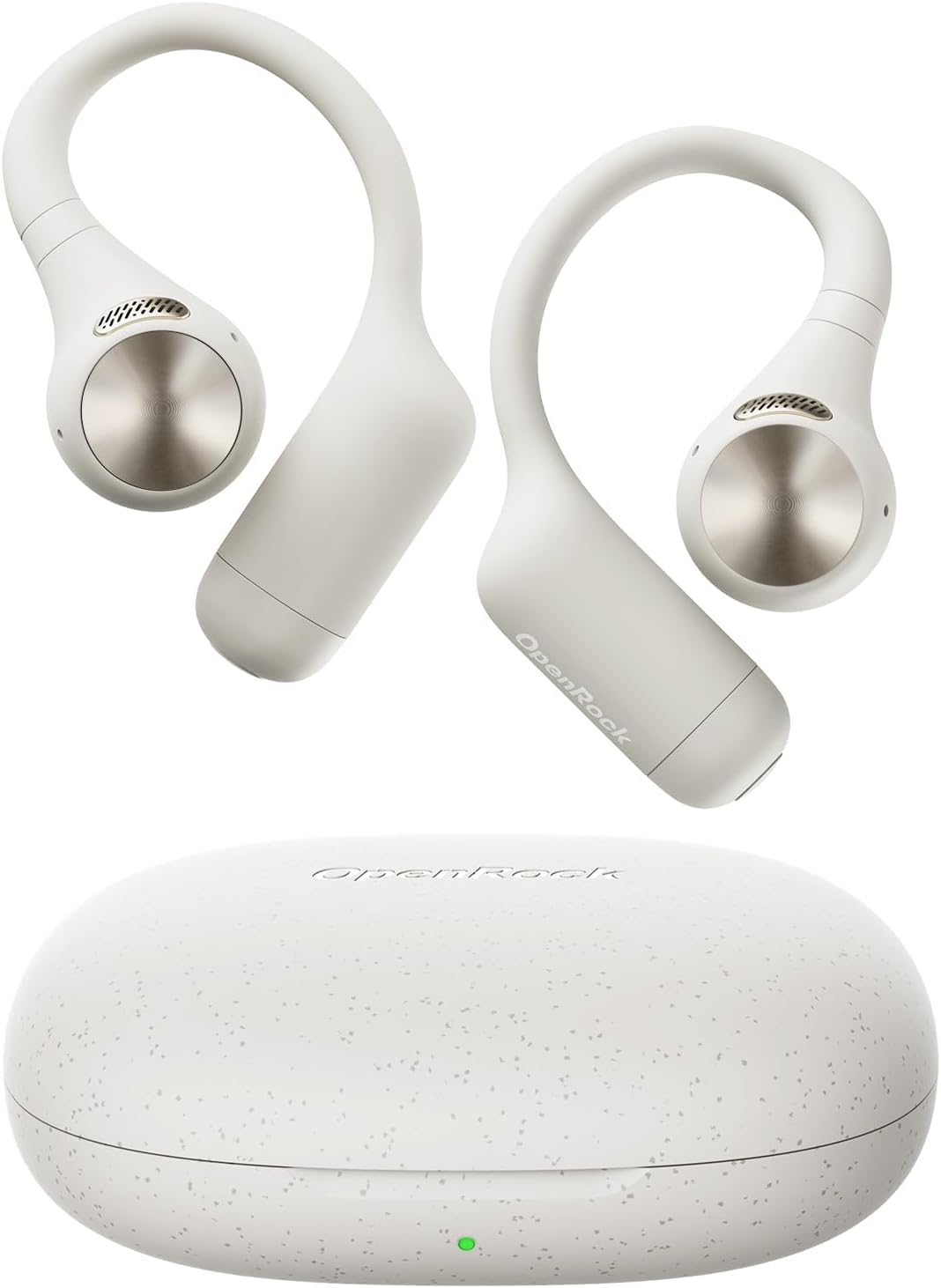 OpenRock S2 Wireless 32 Hours of IPX5 ENC Call Noise Cancellation Open-Ear Earbuds, Over-the-Ear Design, Ultra-Lightweight 7g, LDAC/Hi-Res Audio, білий
OpenRock S2 Wireless 32 Hours of IPX5 ENC Call Noise Cancellation Open-Ear Earbuds, Over-the-Ear Design, Ultra-Lightweight 7g, LDAC/Hi-Res Audio, білий
