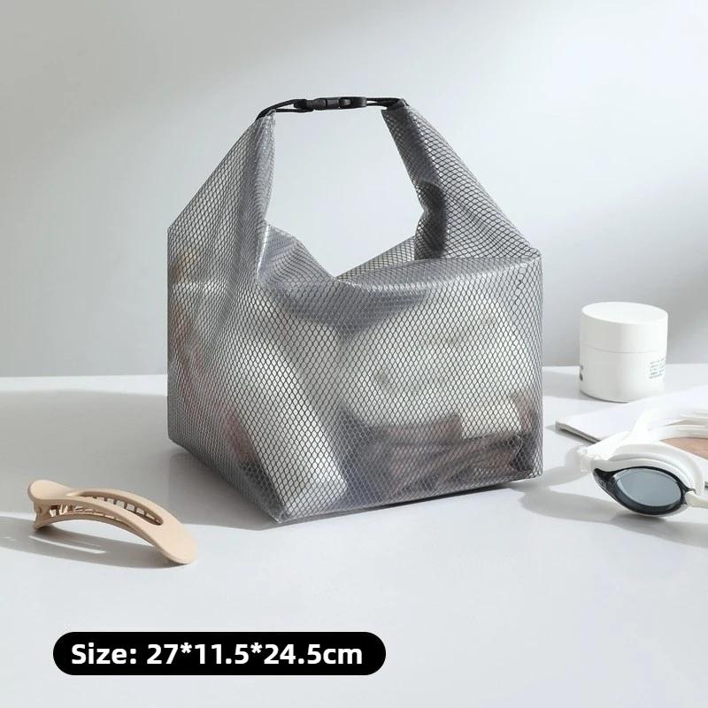 Portable Waterproof Travel Bag Transparent Toiletry Storage Bag Large Capacity Makeup Organizer Swimming Wash Bag for Women
Portable Waterproof Travel Bag Transparent Toiletry Storage Bag Large Capacity Makeup Organizer Swimming Wash Bag for Women
