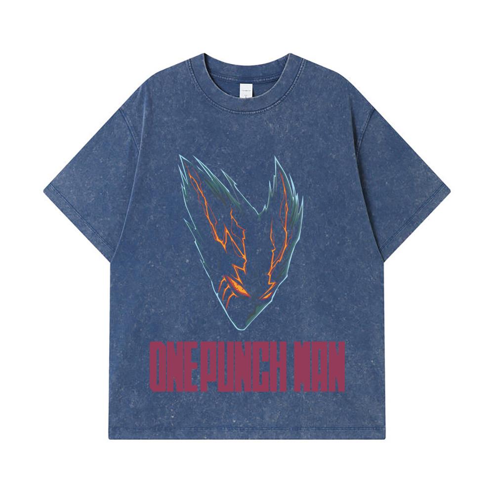 275 GSM Washed T-shirts 100% Cotton One Punch Man V8 Garou Print Unisex Heavy Cotton T Shirt 2XL королівський синій колір
275 GSM Washed T-shirts 100% Cotton One Punch Man V8 Garou Print Unisex Heavy Cotton T Shirt 2XL королівський синій колір
