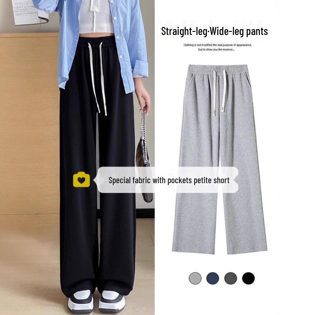 Women s Petite Wide-Leg Sports Pants: 145cm, Floor-Length, Slim-Fit, Spring/Autumn Versatile Drape. M (96-110 kg)
Women s Petite Wide-Leg Sports Pants: 145cm, Floor-Length, Slim-Fit, Spring/Autumn Versatile Drape. M (96-110 kg)