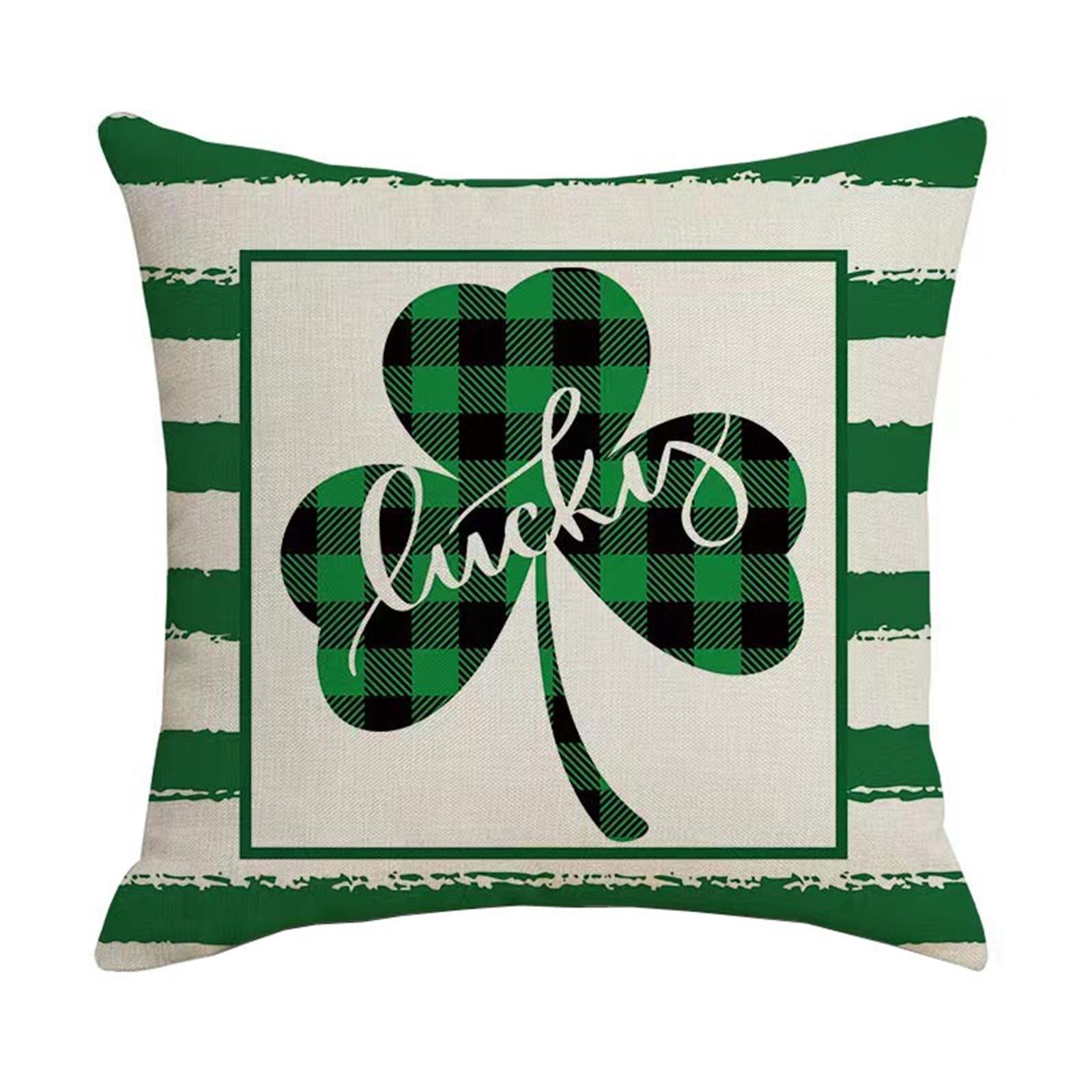 улица. Декоративная наволочка ко Дню Святого Патрика. Квадратный чехол для подушки с клевером. Наволочка для ирландского дня. Декоративная акцентная подушка с принтом Luc-ky, 18x18 дюймов, зеленый. One Size
улица. Декоративная наволочка ко Дню Святого Патрика. Квадратный чехол для подушки с клевером. Наволочка для ирландского дня. Декоративная акцентная подушка с принтом Luc-ky, 18x18 дюймов, зеленый. One Size