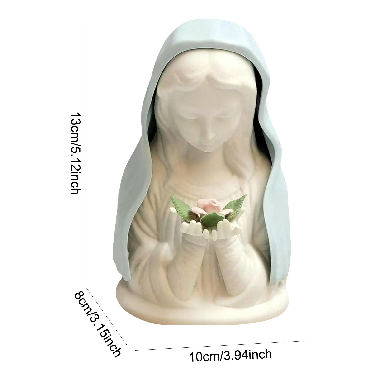 Virgin Mary Prayer Night Light Handcrafted Soft Eye Protection Night Lights Home Decoration Desk Accessories for Reading
Virgin Mary Prayer Night Light Handcrafted Soft Eye Protection Night Lights Home Decoration Desk Accessories for Reading