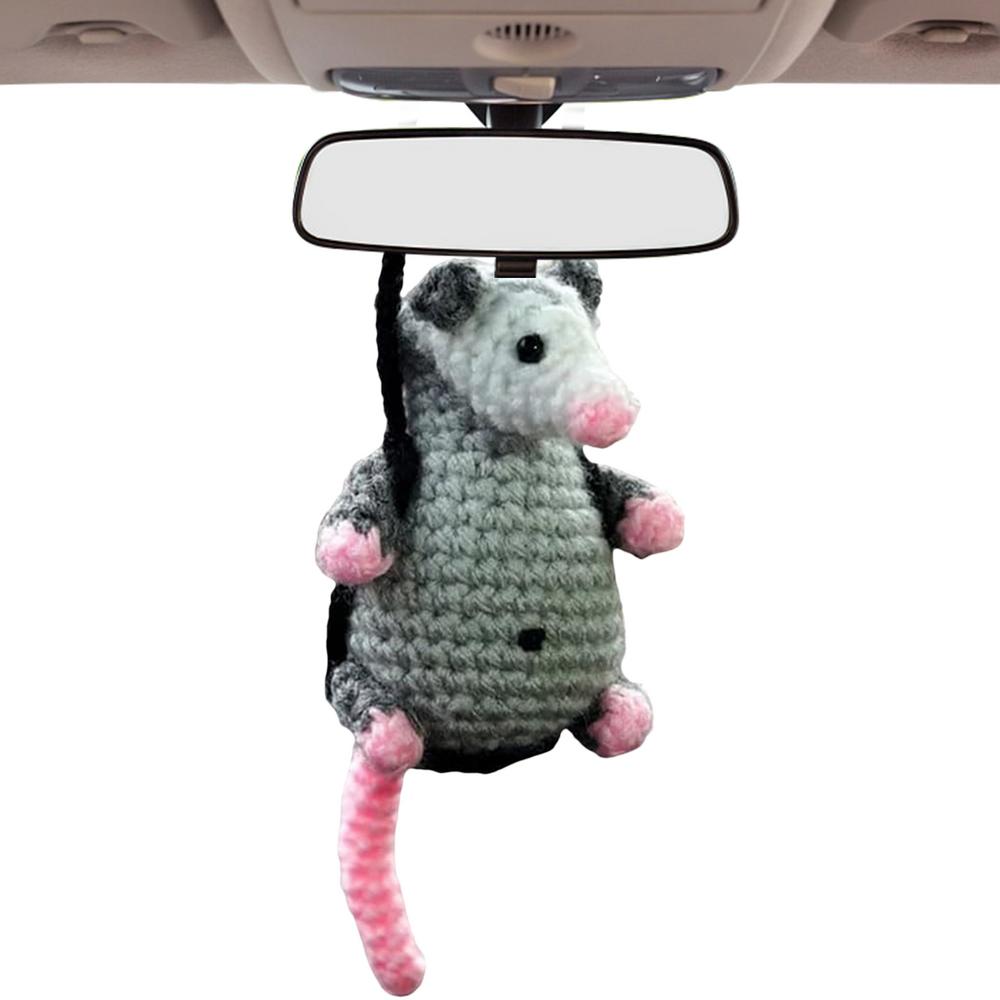 Cute Rearview Mirror Car Decor pendant Knitted Pssum Auto Charm Ornaments Car Center Console Decoration Car Interior Accessorie
Cute Rearview Mirror Car Decor pendant Knitted Pssum Auto Charm Ornaments Car Center Console Decoration Car Interior Accessorie