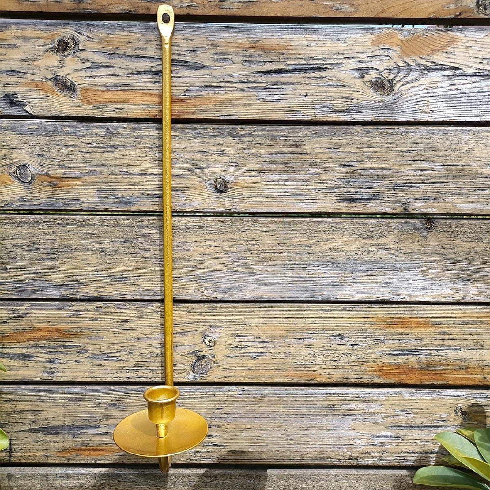 Подсвечник из железа, идея подарка на годовщину, декоративное бра для столовой и камина 1x Golden
Подсвечник из железа, идея подарка на годовщину, декоративное бра для столовой и камина 1x Golden