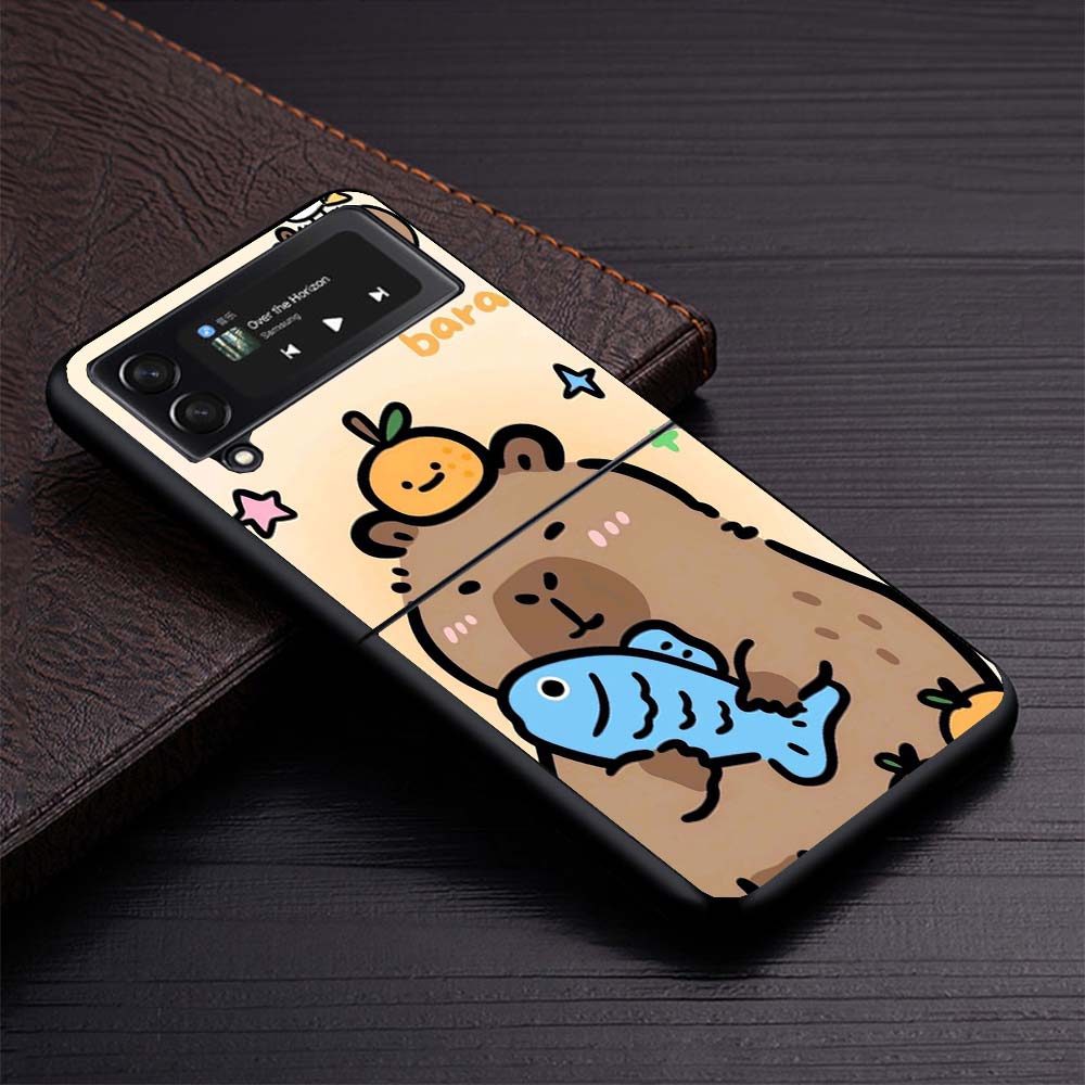 Funny Capybara Cartoon Animal Black Phone Cases for Samsung Z Flip 7 6 5 4 3 Luxury Galaxy ZFlip7 ZFlip6 Flip5 Flip4 Flip3 Shell Samsung Z Flip
Funny Capybara Cartoon Animal Black Phone Cases for Samsung Z Flip 7 6 5 4 3 Luxury Galaxy ZFlip7 ZFlip6 Flip5 Flip4 Flip3 Shell Samsung Z Flip