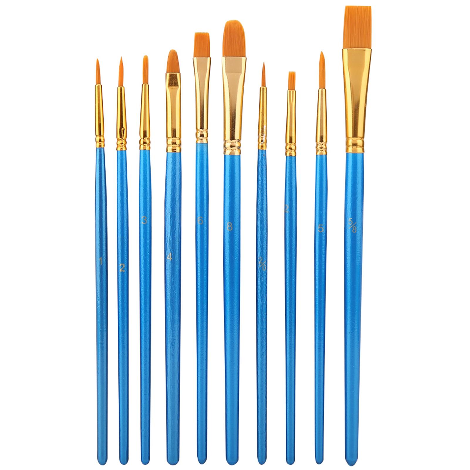 10pcs Children Drawing Nylon Hair Paint Brush Set Art Craft Painting Watercolor Brush Kit
10pcs Children Drawing Nylon Hair Paint Brush Set Art Craft Painting Watercolor Brush Kit