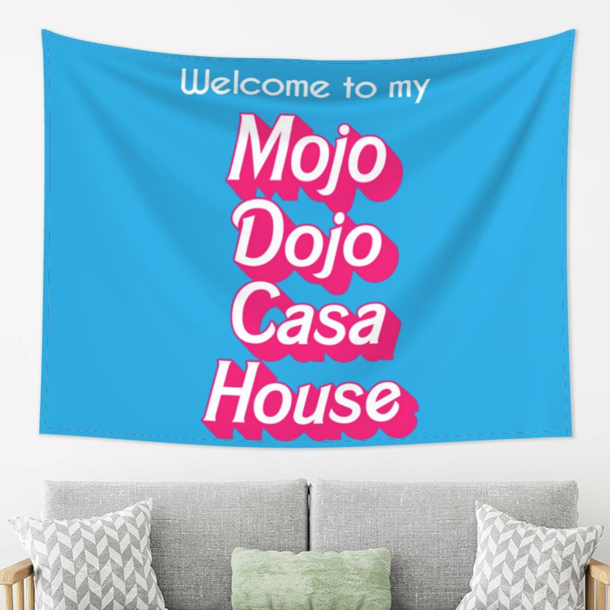 Mojo Dojo Casa House Tapestry Wall Hanging Aesthetic Home Decor Tapestries for Dorm Room 74x94cm(29x37in)
Mojo Dojo Casa House Tapestry Wall Hanging Aesthetic Home Decor Tapestries for Dorm Room 74x94cm(29x37in)