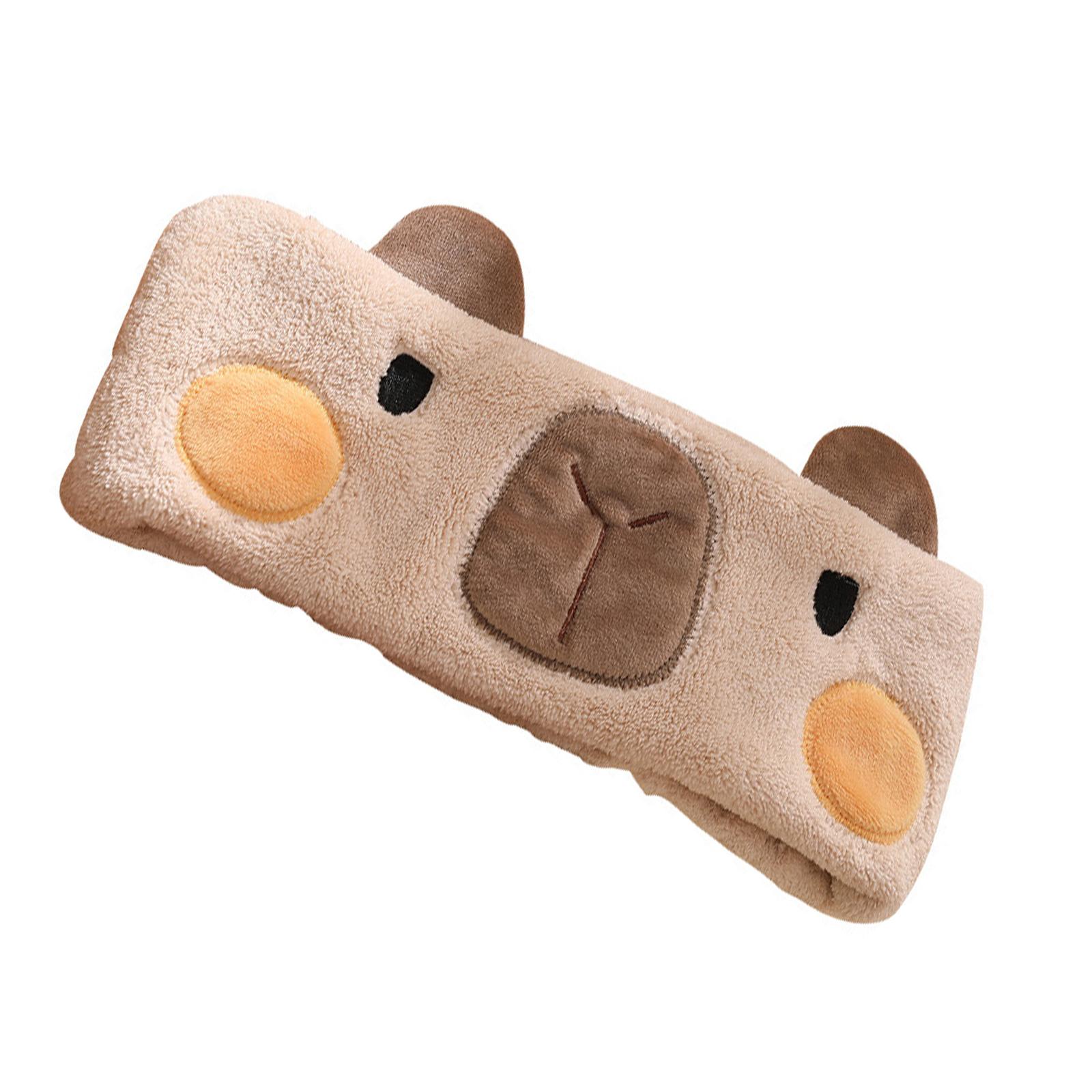 Эластичная женская повязка для душа, повязка на голову для мытья лица, симпатичная плюшевая повязка для мытья лица Capybara, повязка на голову для домашнего макияжа кофейный
Эластичная женская повязка для душа, повязка на голову для мытья лица, симпатичная плюшевая повязка для мытья лица Capybara, повязка на голову для домашнего макияжа кофейный