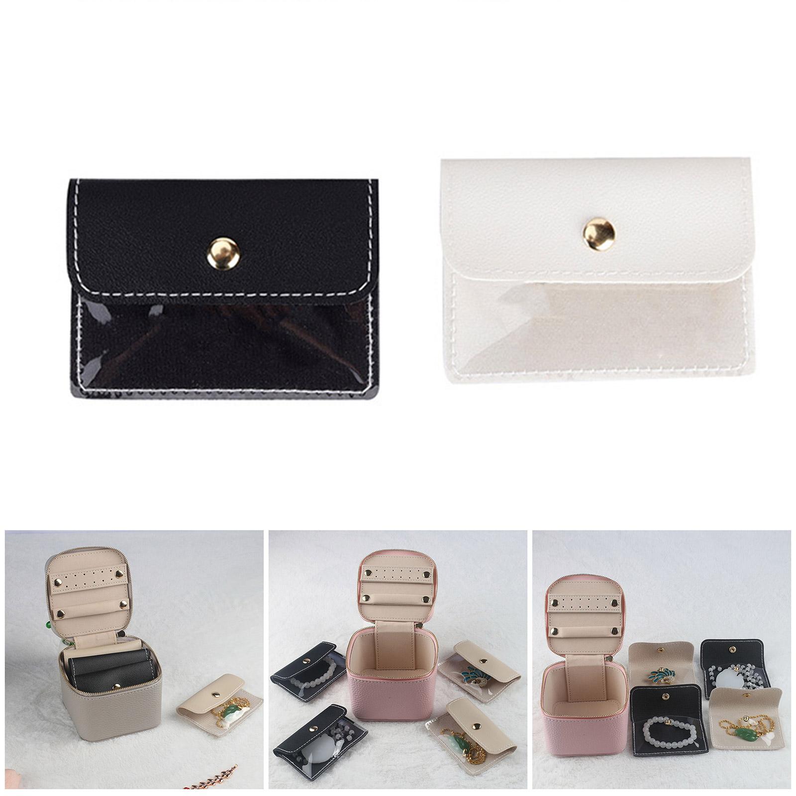 Stylish Plastic Jewelry Bag Necklace Bag Storaging Organizers PVC Texture Suitable for Outdoor Travel and Daily Use чорний
Stylish Plastic Jewelry Bag Necklace Bag Storaging Organizers PVC Texture Suitable for Outdoor Travel and Daily Use чорний
