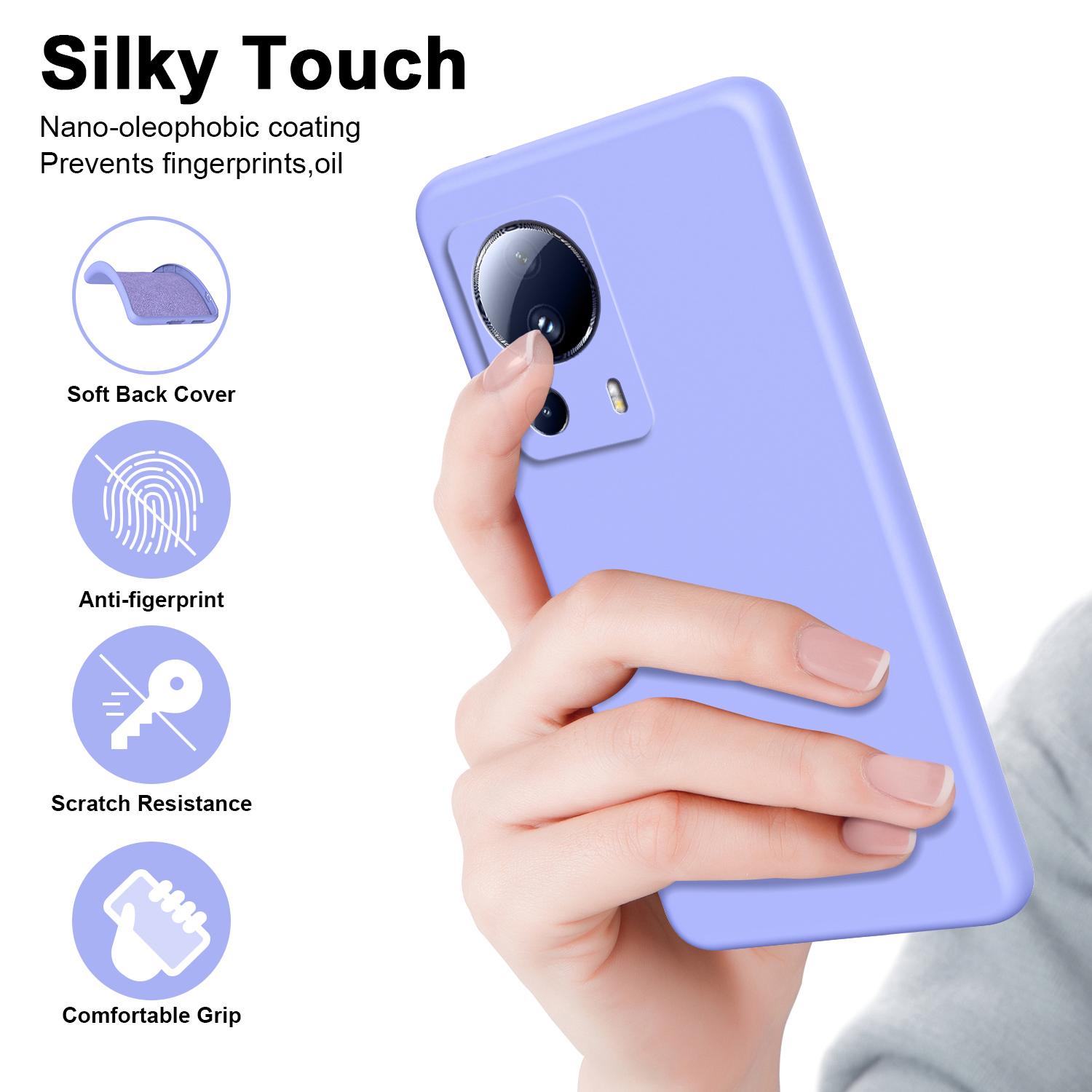 For Xiaomi 13 Lite/Civi 2 5G 2.2mm TPU Phone Case Fiber Lining Rubberized Anti-drop Phone Cover Black
For Xiaomi 13 Lite/Civi 2 5G 2.2mm TPU Phone Case Fiber Lining Rubberized Anti-drop Phone Cover Black