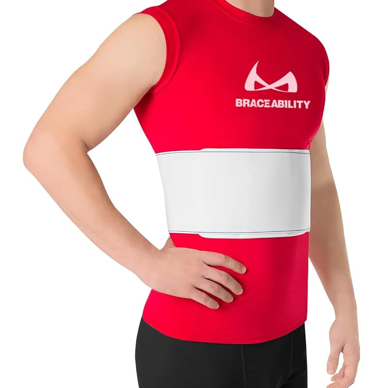 BraceAbility waist supporter rib supporter rib corset fracture belt men s fixed support super flexible Polyester (Fits 36inch-58inch) white
BraceAbility waist supporter rib supporter rib corset fracture belt men s fixed support super flexible Polyester (Fits 36inch-58inch) white