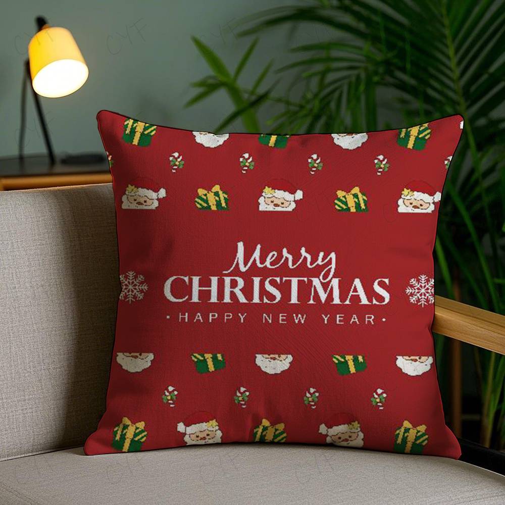 Merry Christmas Art Pillow Case Custom Printed Brushed Fleece Pillow, Baby Skin-Touch, Eco-Friendly Dye-Sublimation Cushion for 16x16Inch
Merry Christmas Art Pillow Case Custom Printed Brushed Fleece Pillow, Baby Skin-Touch, Eco-Friendly Dye-Sublimation Cushion for 16x16Inch