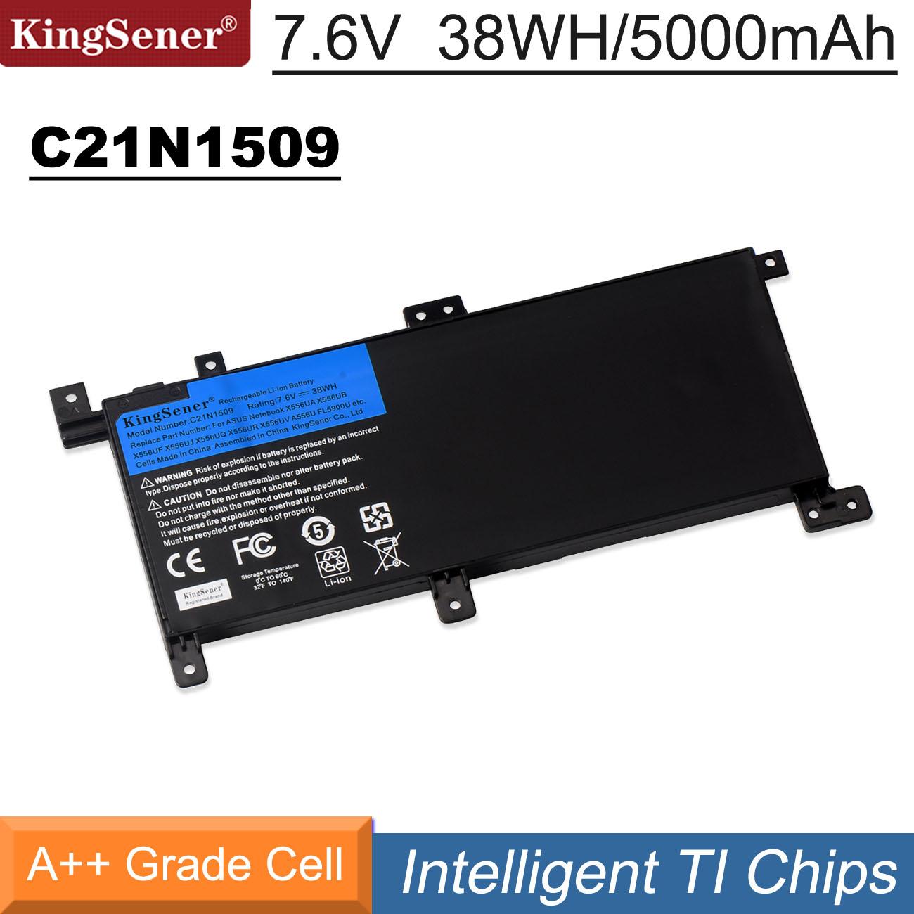 KingSener C21N1509 Аккумулятор для ноутбука ASUS X556UA X556UB X556UF X556UJ X556UR X556UV A556U F556UA K556U K556UA K556UV FL5900U
KingSener C21N1509 Аккумулятор для ноутбука ASUS X556UA X556UB X556UF X556UJ X556UR X556UV A556U F556UA K556U K556UA K556UV FL5900U