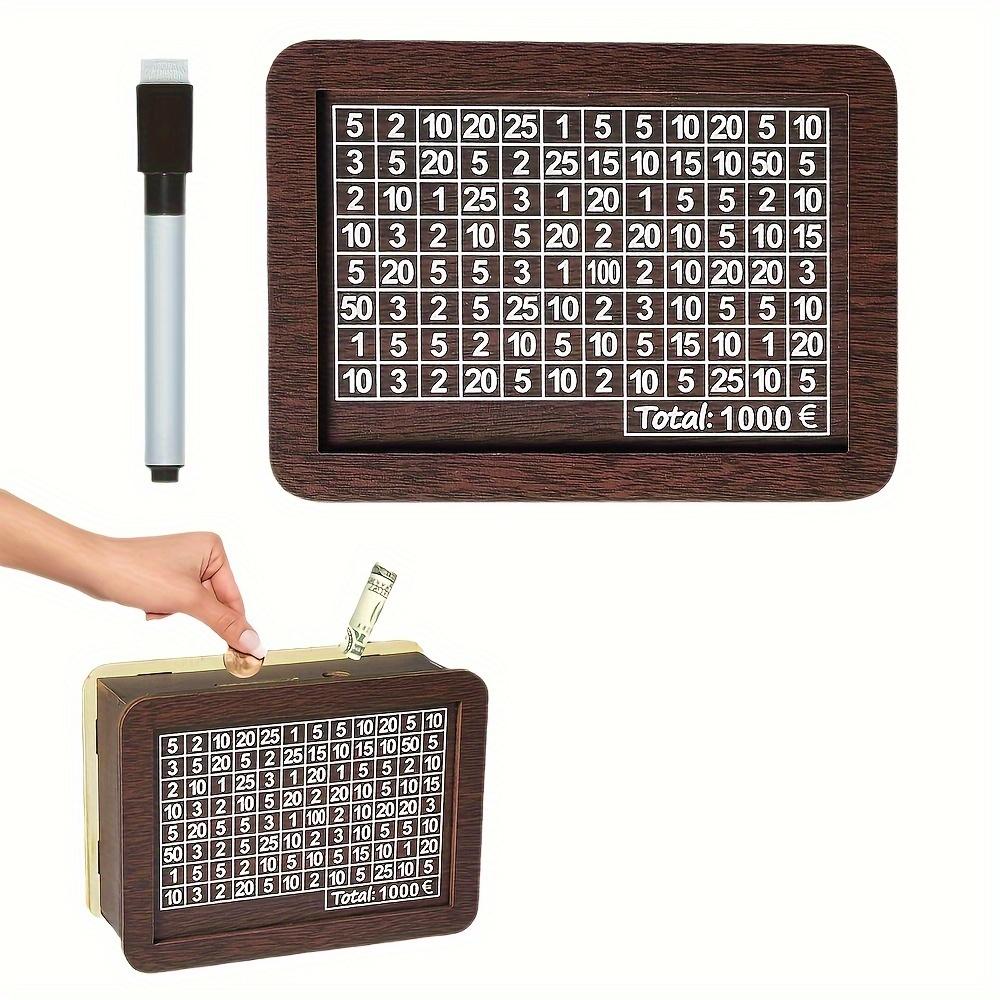 Деревянная копилка, которую можно протирать, декоративный предмет для прилавка и домашняя поделка, позволяющая легко очищать. Euro
Деревянная копилка, которую можно протирать, декоративный предмет для прилавка и домашняя поделка, позволяющая легко очищать. Euro