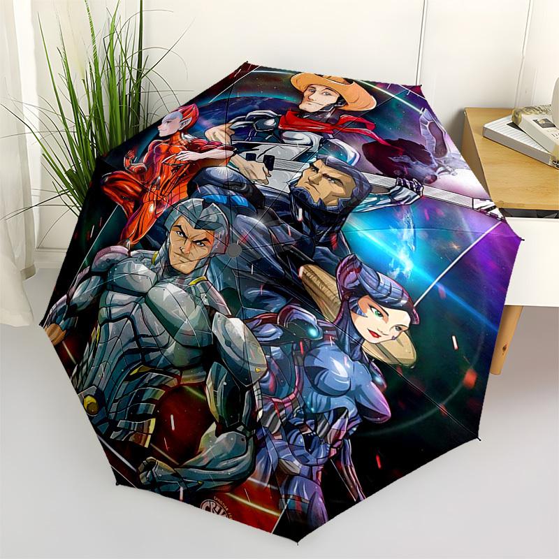 1pc Cowboy Bebop Outdoor Umbrella - Automatic Opening/Closing, Portable 3-Fold Design with Iron Frame, Perfect Gift for Fans, Travelers, Daily Use.C08
1pc Cowboy Bebop Outdoor Umbrella - Automatic Opening/Closing, Portable 3-Fold Design with Iron Frame, Perfect Gift for Fans, Travelers, Daily Use.C08