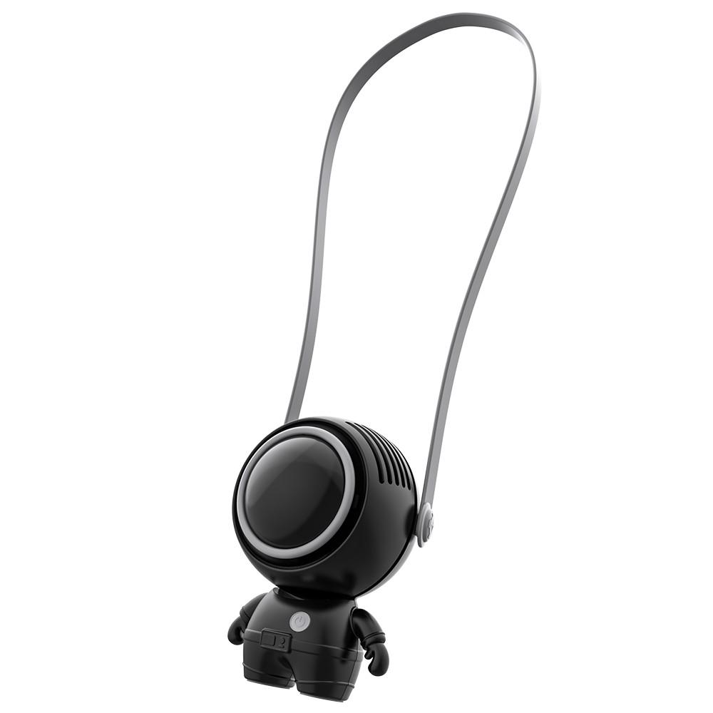 MF040 Spaceman Shape Silent Cooling Fan Mini Handheld Neck-mounted Fan,3 Speed Mode 900mAh Battery (CE Certificate) Black
MF040 Spaceman Shape Silent Cooling Fan Mini Handheld Neck-mounted Fan,3 Speed Mode 900mAh Battery (CE Certificate) Black