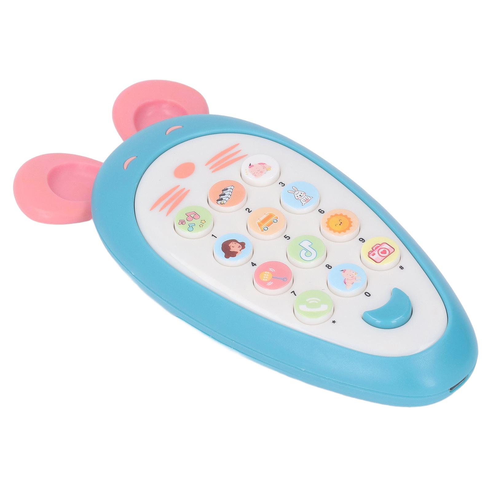 Baby Phone Toy Early Education Simulation Mouse Shape Music Play Phone Toy for Toddlers Infants
Baby Phone Toy Early Education Simulation Mouse Shape Music Play Phone Toy for Toddlers Infants