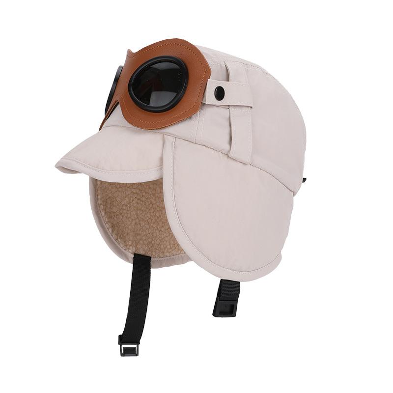 Детская шапка, съемные очки, пуловер, шапка-авиатор, зимняя, для мальчиков, для улицы, бархатная, теплая, с защитой ушей, шапка-бомбер бежевый
Детская шапка, съемные очки, пуловер, шапка-авиатор, зимняя, для мальчиков, для улицы, бархатная, теплая, с защитой ушей, шапка-бомбер бежевый