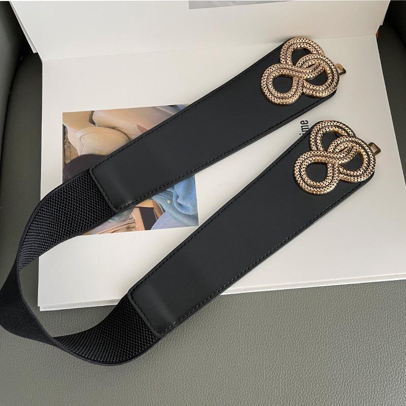 Elastic Versatile Ladies Waist Belt For Dresses Sweaters In Chic Black And Camel чорний
Elastic Versatile Ladies Waist Belt For Dresses Sweaters In Chic Black And Camel чорний