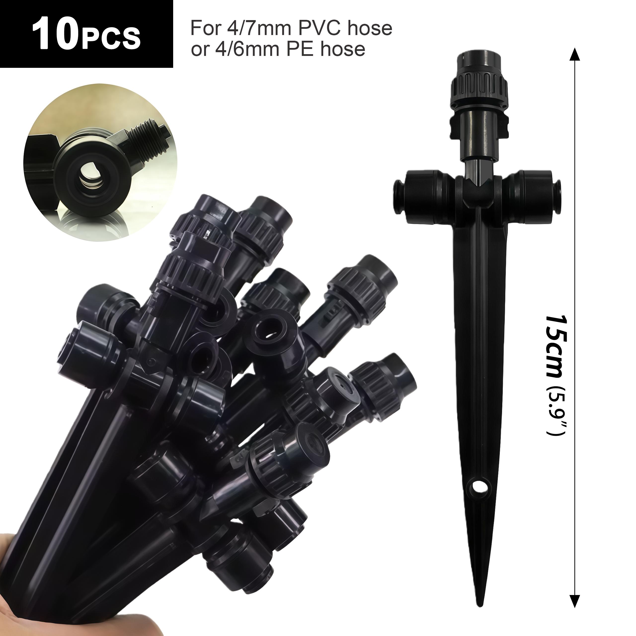 180° Bend Adjustable 8-holes Drippers with Stake Quick Insert Slip Lock Sprinklers Sprayer Garden Irrigation Watering Supplies
180° Bend Adjustable 8-holes Drippers with Stake Quick Insert Slip Lock Sprinklers Sprayer Garden Irrigation Watering Supplies