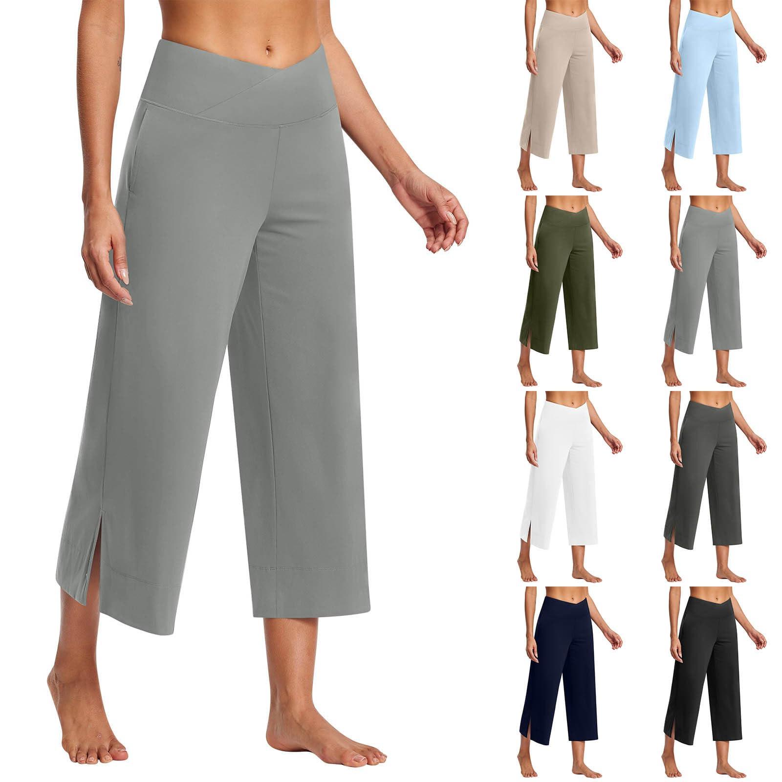 Women s Fashion Solid Color Seven Pants Yoga Elastic Workout Loose Casual Pants M чорний
Women s Fashion Solid Color Seven Pants Yoga Elastic Workout Loose Casual Pants M чорний