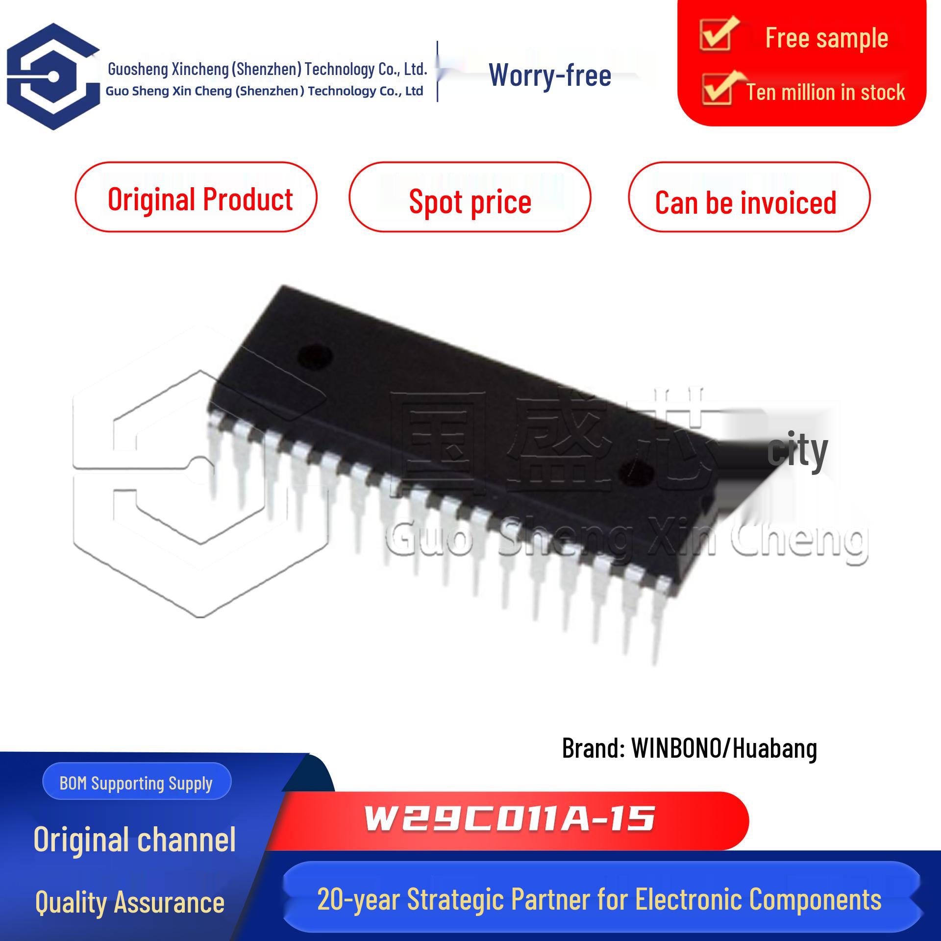 Genuine W29C011A-15 DIP-32 CMOS Flash Memory Chip EPROM IC
Genuine W29C011A-15 DIP-32 CMOS Flash Memory Chip EPROM IC