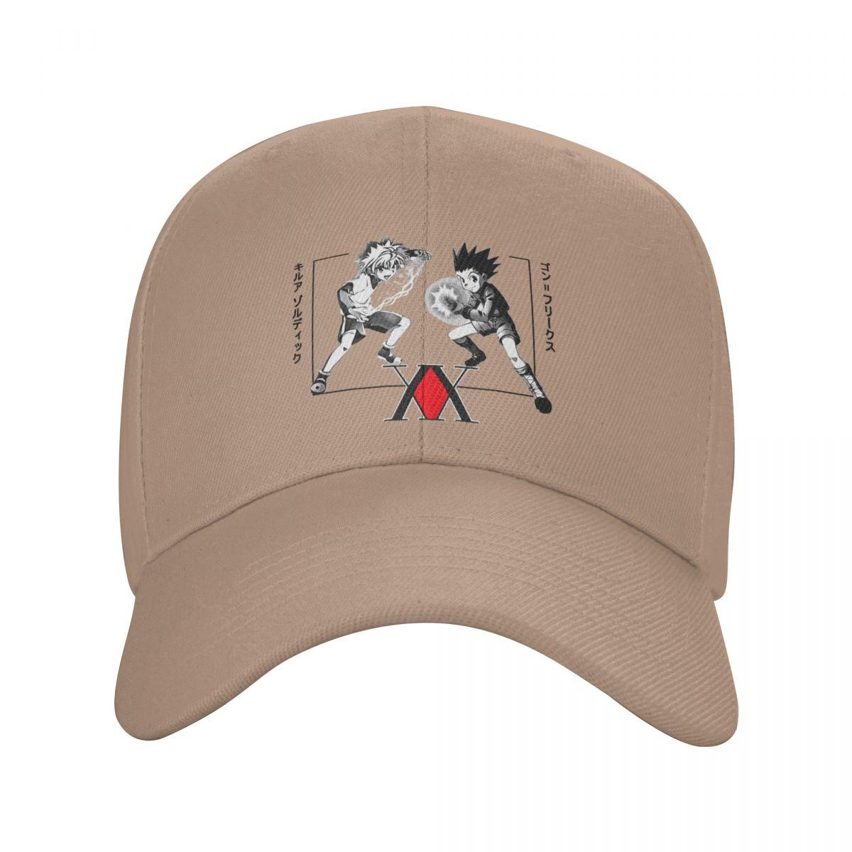 Gon Freecss Killua Zoldyck Бейсболка Защита от солнца Регулируемый Hunter x Hunter Dad Hat Летние шапки Snapback Кепки дальнобойщиков
Gon Freecss Killua Zoldyck Бейсболка Защита от солнца Регулируемый Hunter x Hunter Dad Hat Летние шапки Snapback Кепки дальнобойщиков